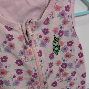 Peekaboo Beans Floral Romper